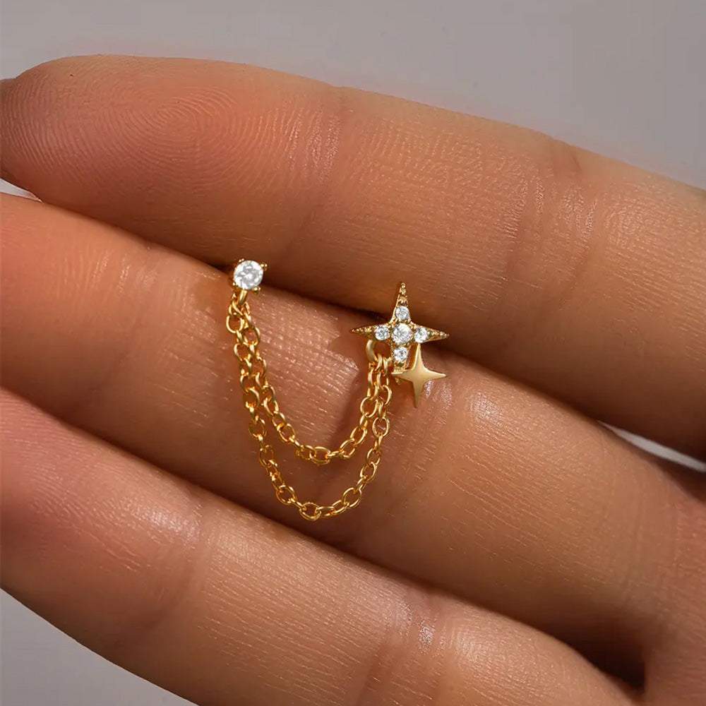 piercing pe lantisor