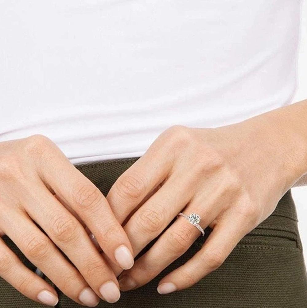 engagement ring dupe