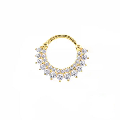 RADIANT, piercing din argint 925 cu zirconiu